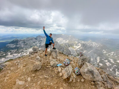 Montenegro reis ja loodusmatk - Durmitori rahvuspark - Bobotov Kuk tipus