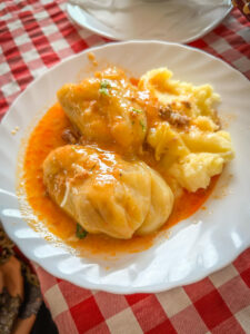 Montenegro reis ja loodusmatk - kohalik Montenegro toit