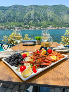 Montenegro reis ja loodusmatk - Kotor montenegro toit